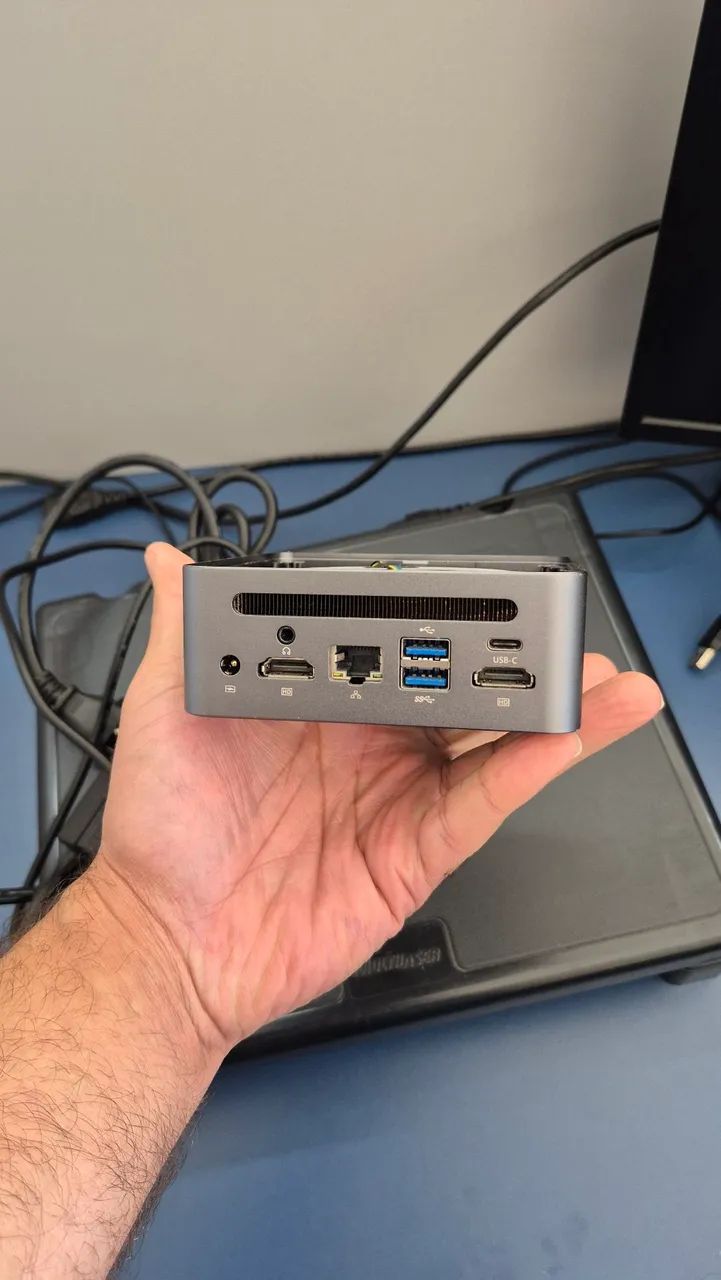 Mini PC Ryzen 5600H - 24 RAM - 480 SSD - Foto 2
