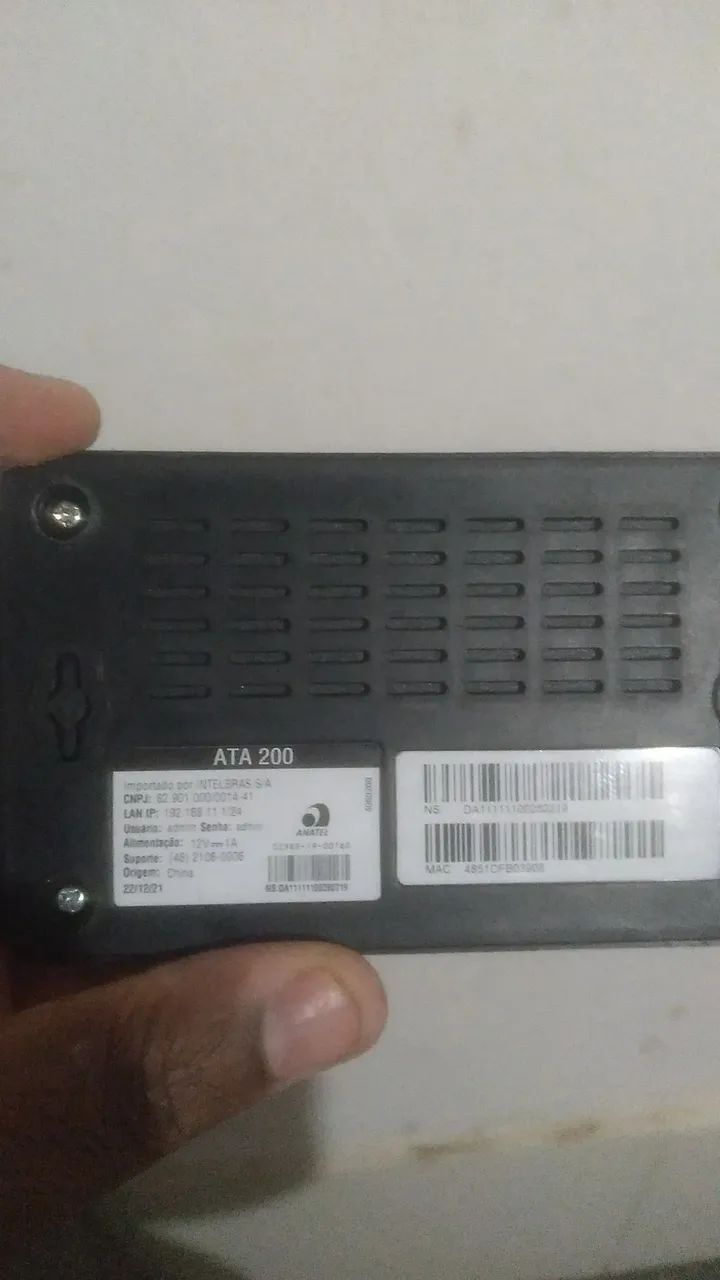 Telefonia VoIP intelbras ATA 200 - Foto 2