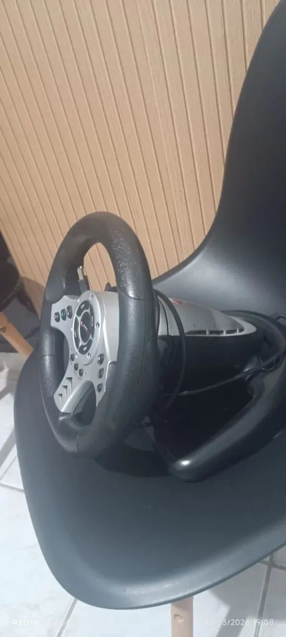 Volante ps2 e usb - Foto 2