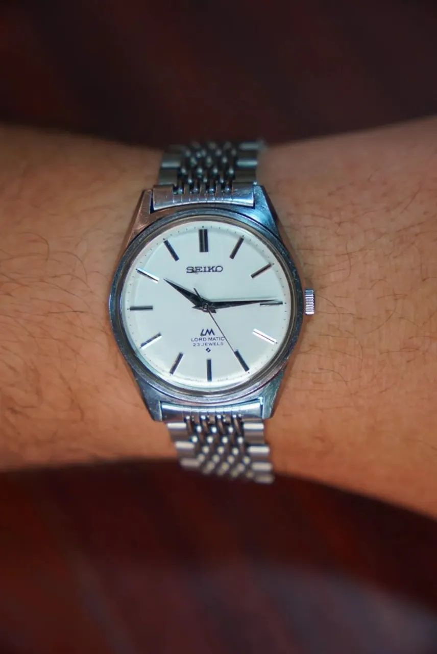 Relógio Seiko automático Lord Matic 5601-9000