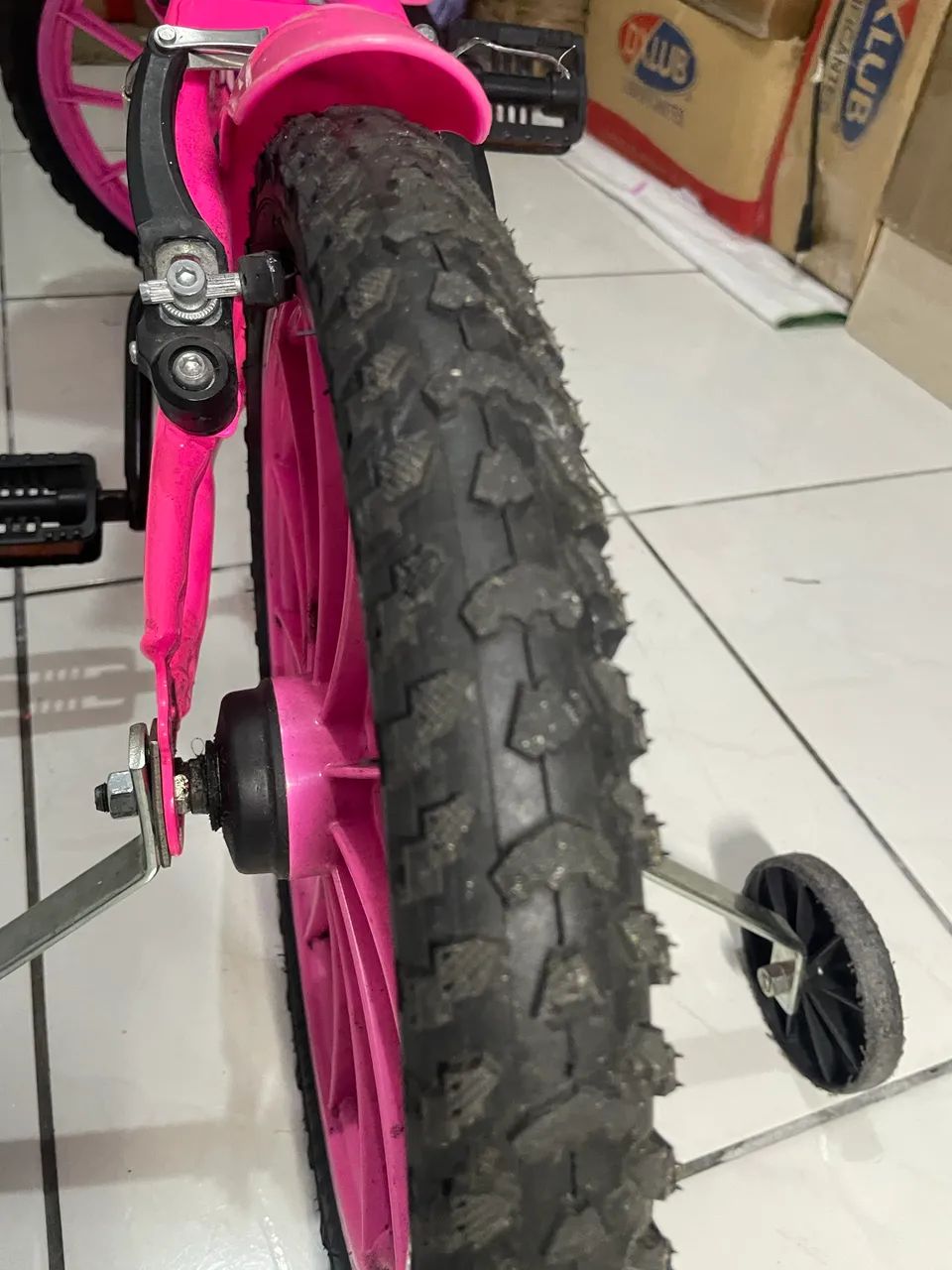 Bike infantil rosa aro 16 - Foto 2