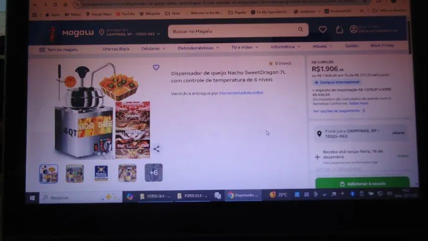 MAQUINA DERRETER QUEIJO NACHOS - Foto 5