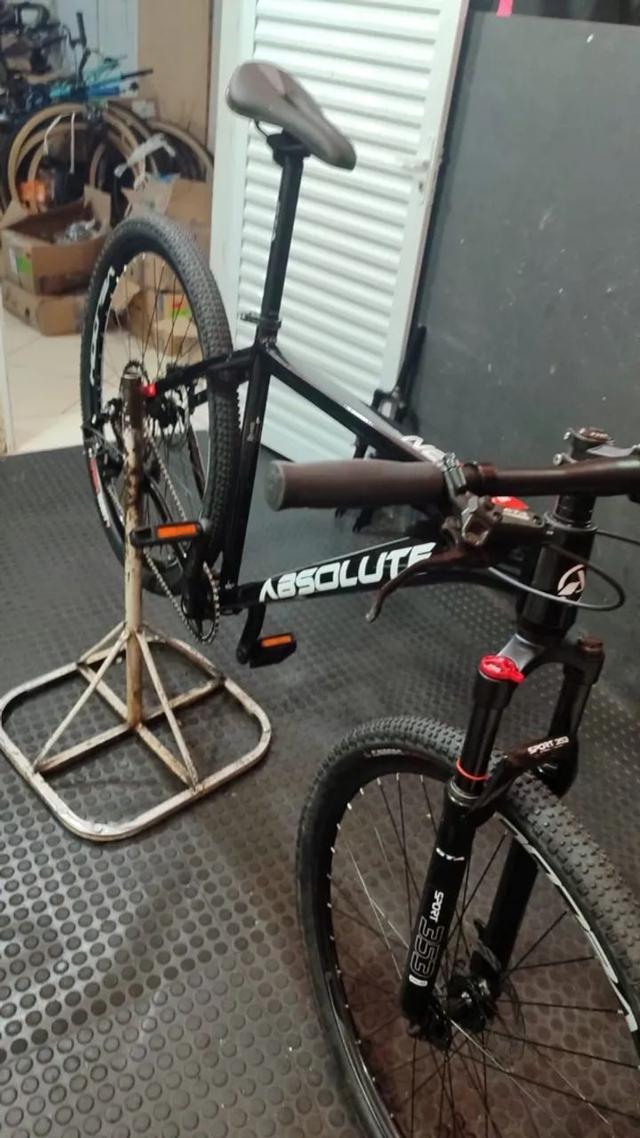 BIKE MTB Absolute freio a disco marcha traseira