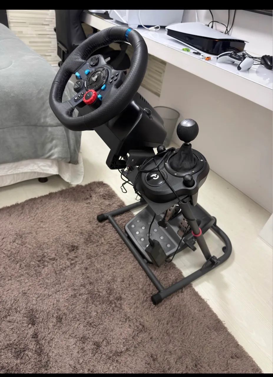 Direção ps5 G29 driving force semi nova  - Foto 2