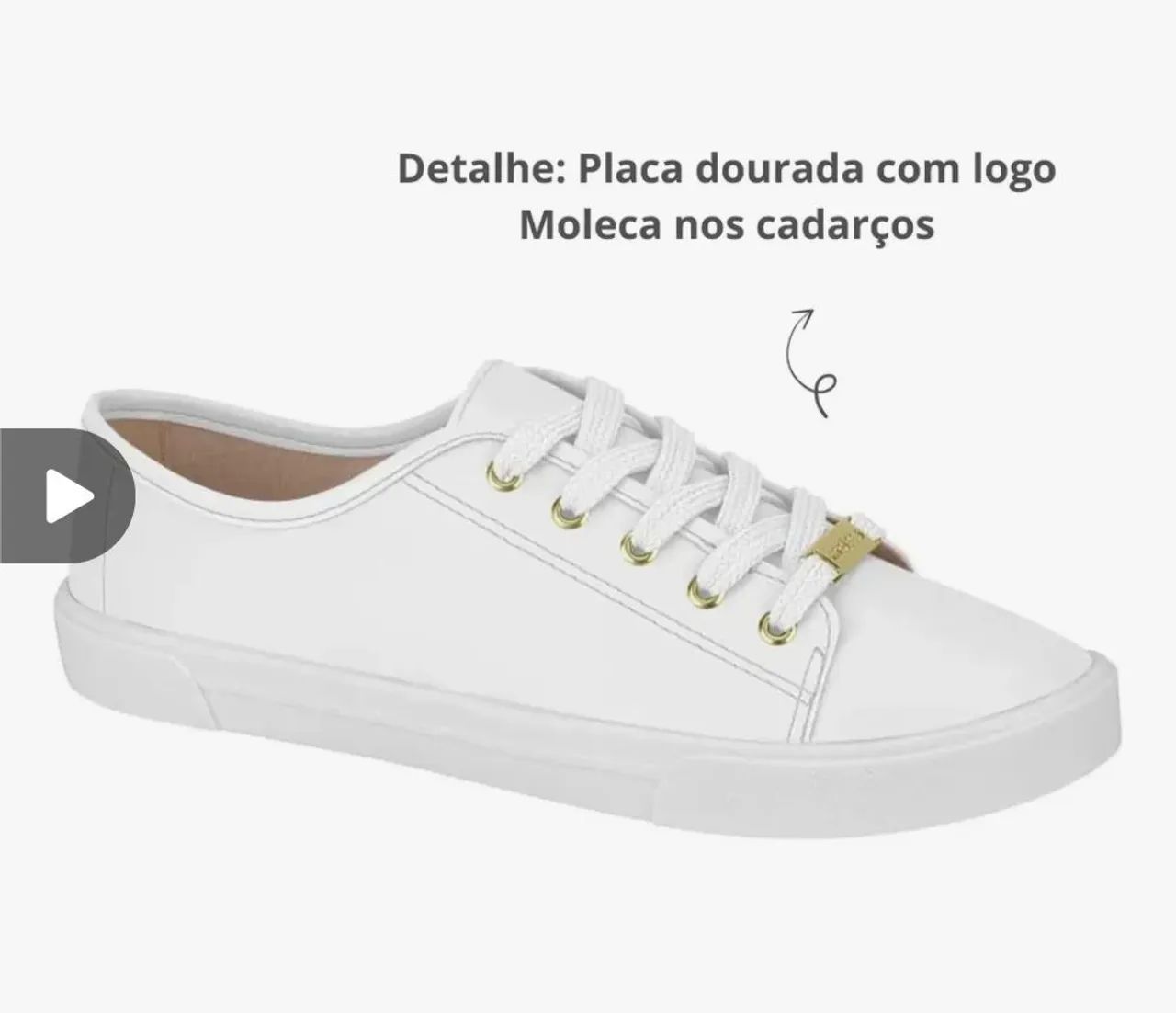 VENDO TÊNIS BRANCO - Foto 5