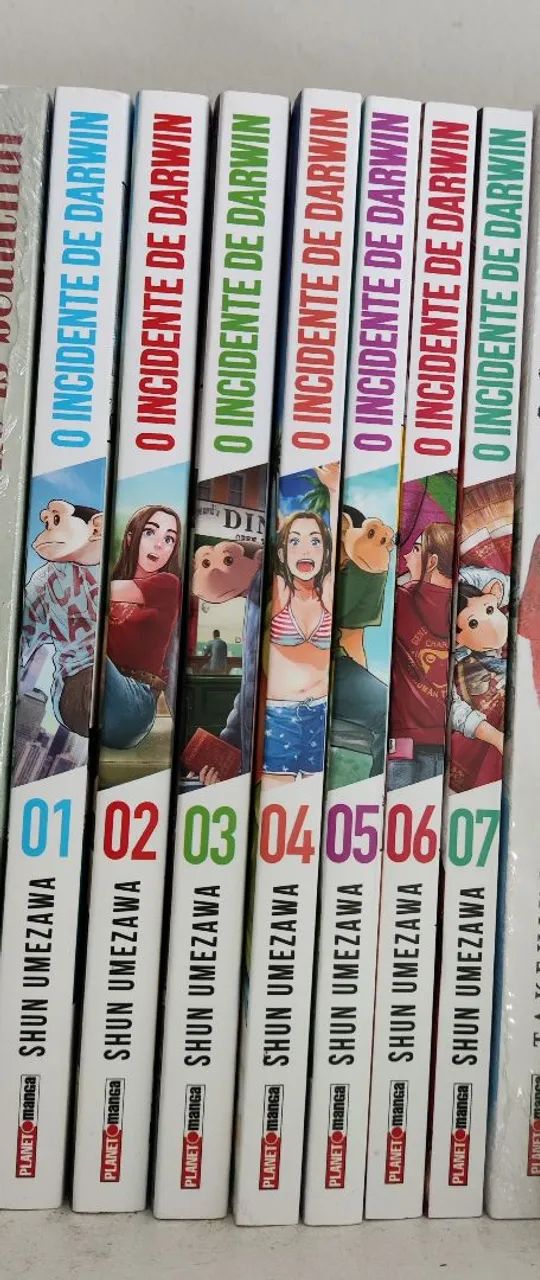 O incidente de darwin 1 a 7. - Livros e revistas - Jockey de