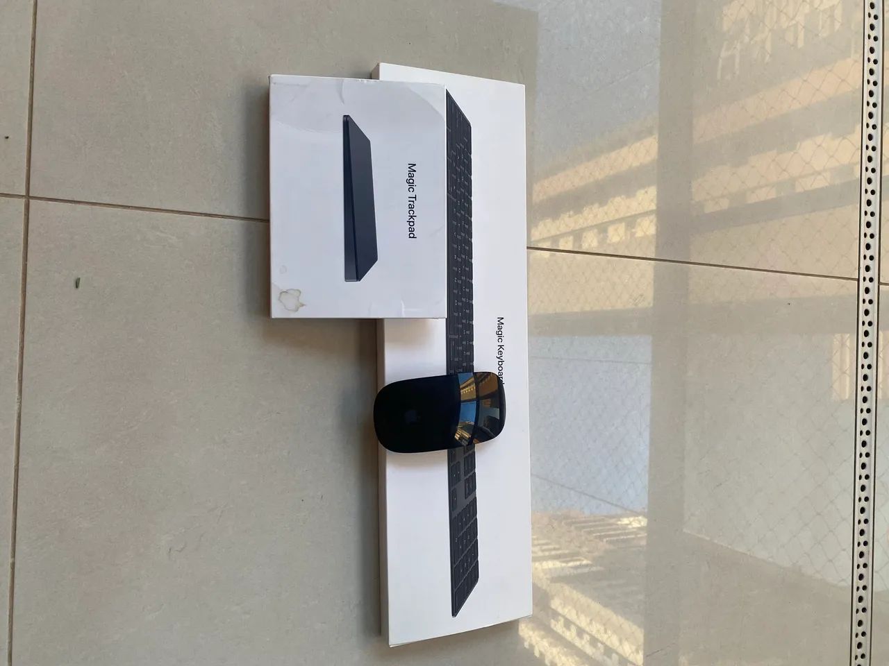 Kit Apple Premium: Magic Keyboard com Teclado Numérico + Magic Trackpad 2 + Magic Mouse