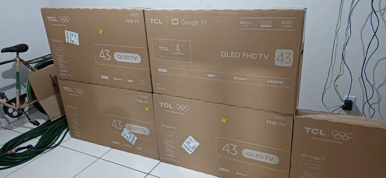 Vendo TV 43 polegadas TCL QLED lacrada e nota fiscal  - Foto 2