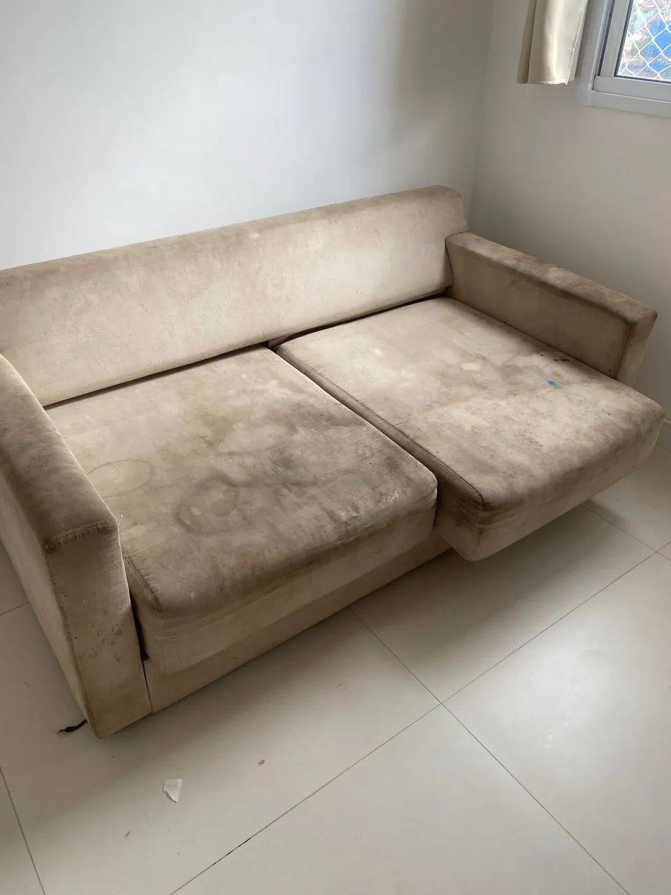 Sofá 3 lugares para doação  - Foto 2