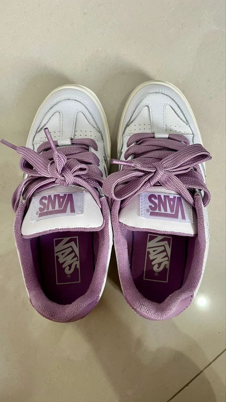 Vans Upland Branco e Rosa original - Foto 4