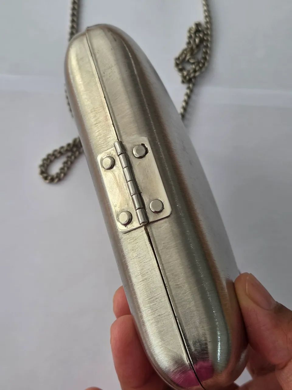 Bolsa pequena de Metal Vintage  - Foto 4