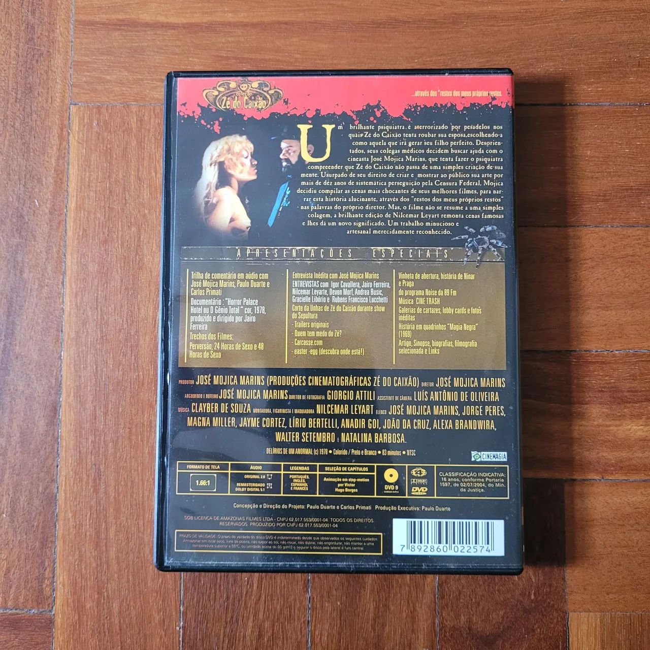 DVD Zé do Caixão: Delírio de um Anormal  - Foto 2