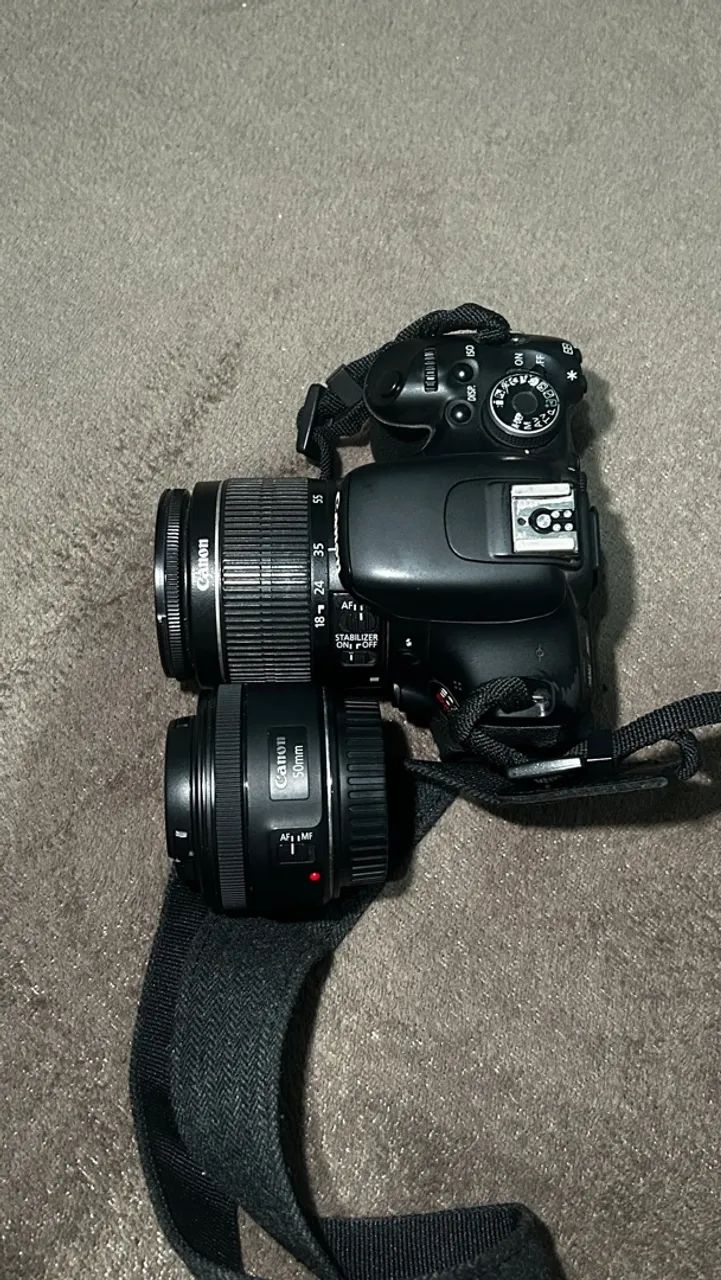 Câmera completa-Canon t3i/600D - Foto 2