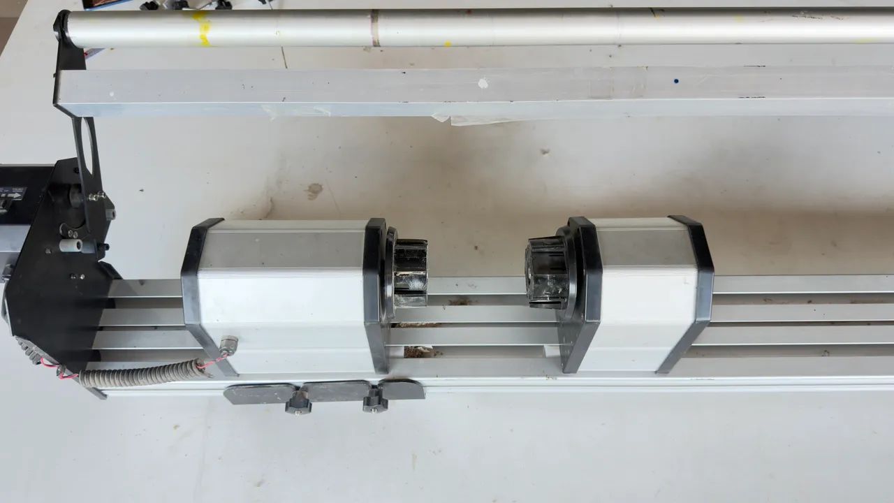 Take-up Rebobinador plotter 1,80 boca  - Foto 5