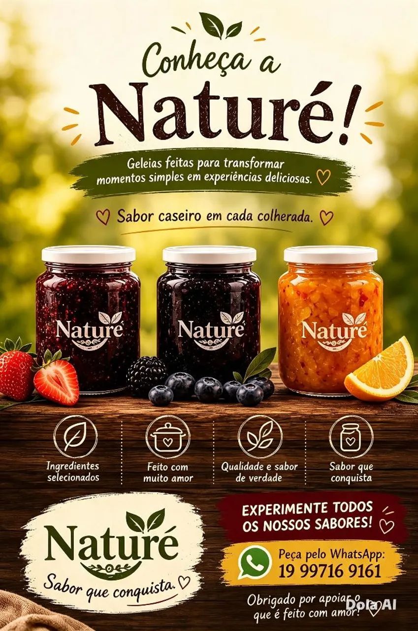 Naturé Geleias artesanais - Foto 3