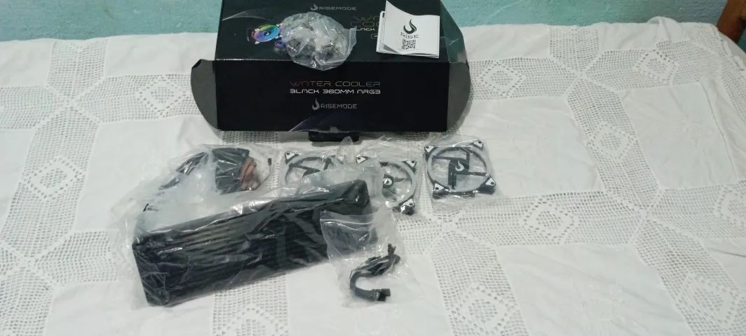 Walter Cooler Black 360MM ARGB RiseMode