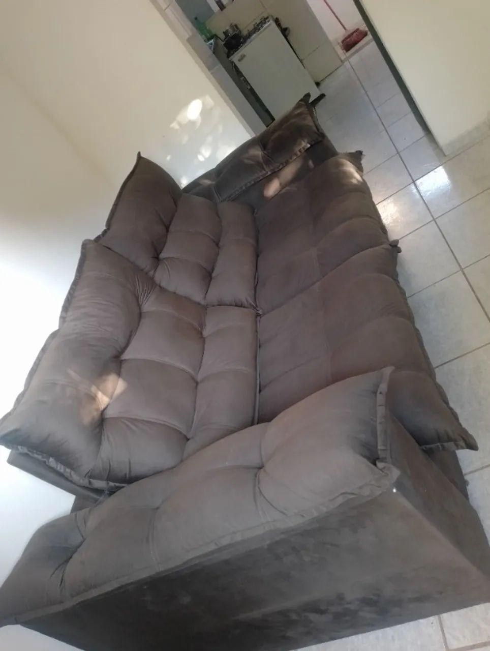 Sofá king house retrátil 