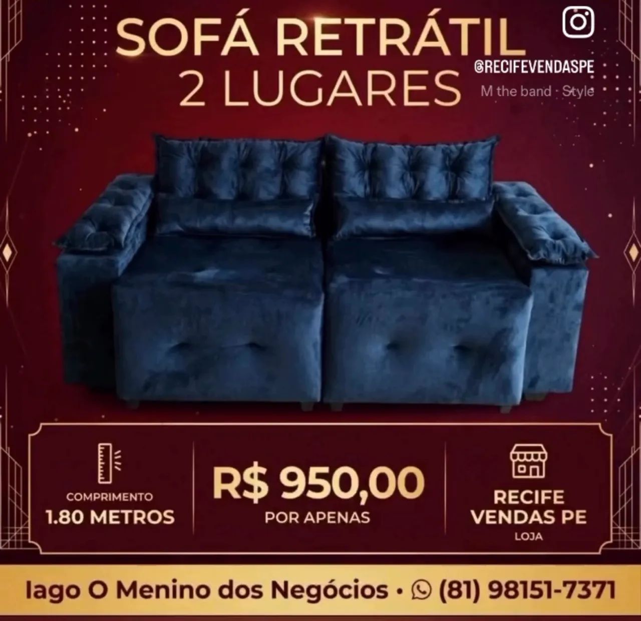 Sofá retrátil  - Foto 2