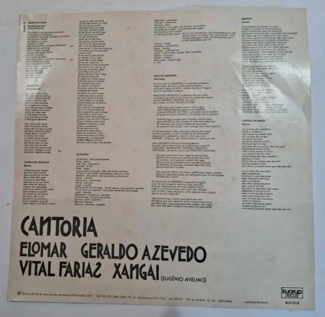 CANTORIA - Elomar - Geraldo Azevedo - Vital Farias - Foto 4