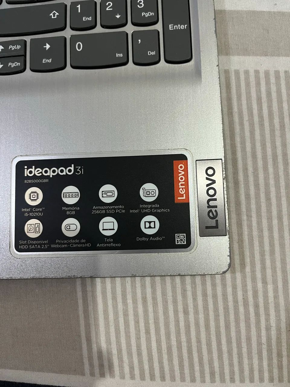 Notebook Lenovo Ultrafino IdeaPad 3i - Intel core i5 - Foto 3
