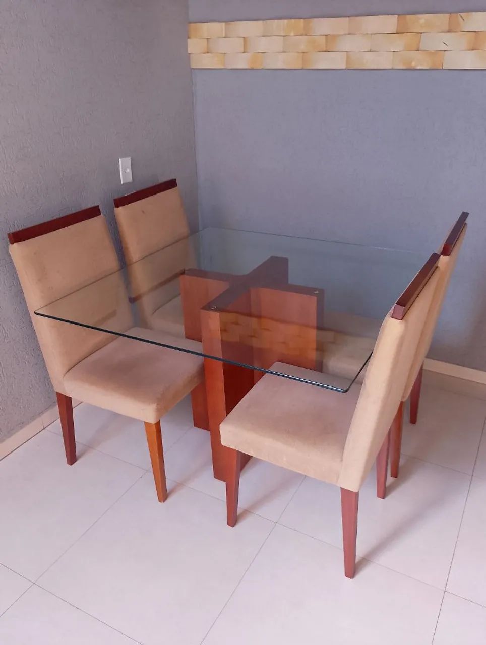 SALA DE JANTAR COM 4 CADEIRAS  - Foto 5