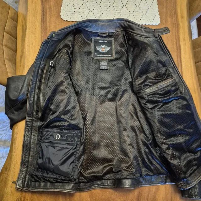 Jaqueta Harley Davidson em couro original - Foto 5