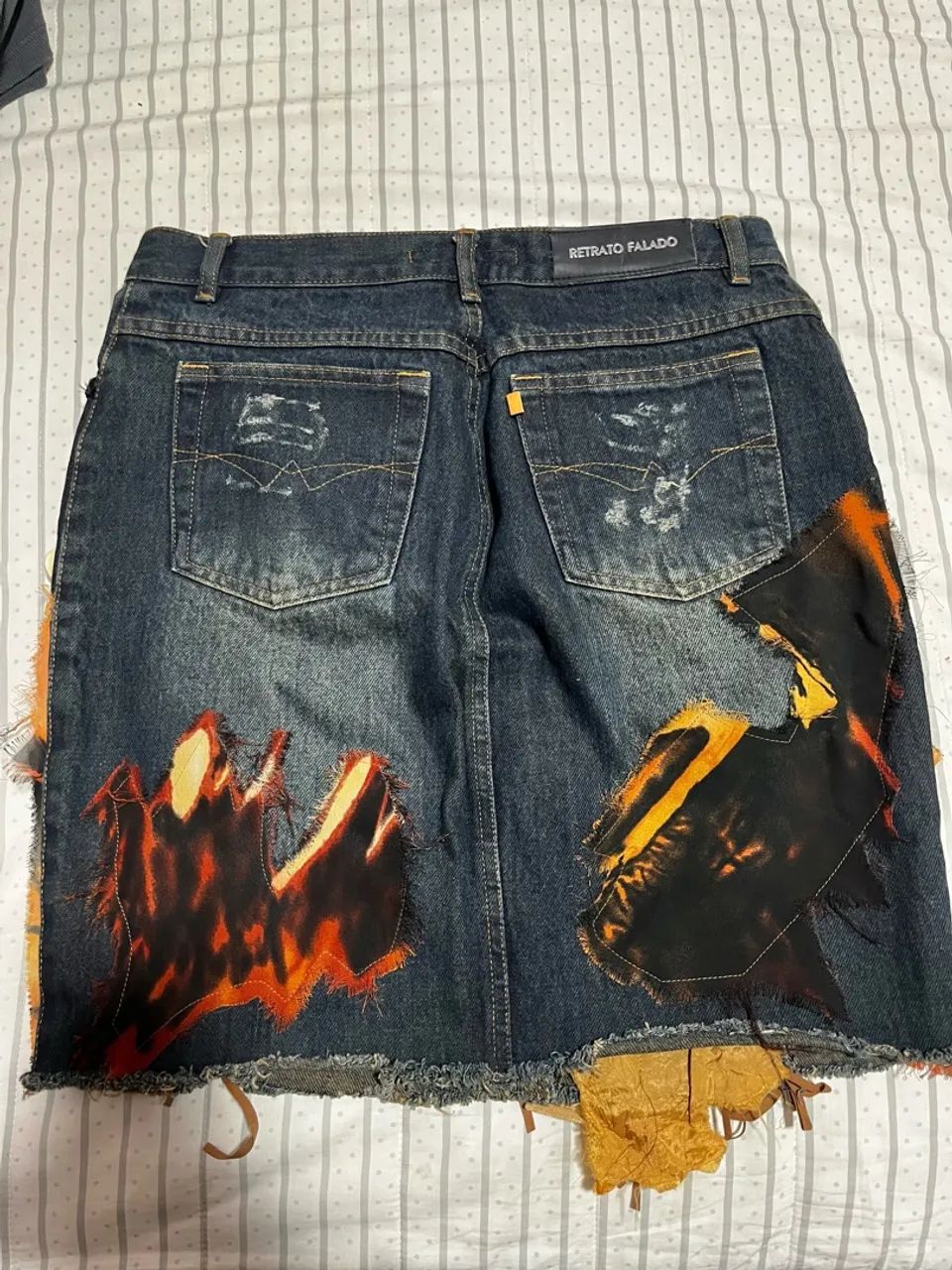Saia Jeans Customizada - Foto 2