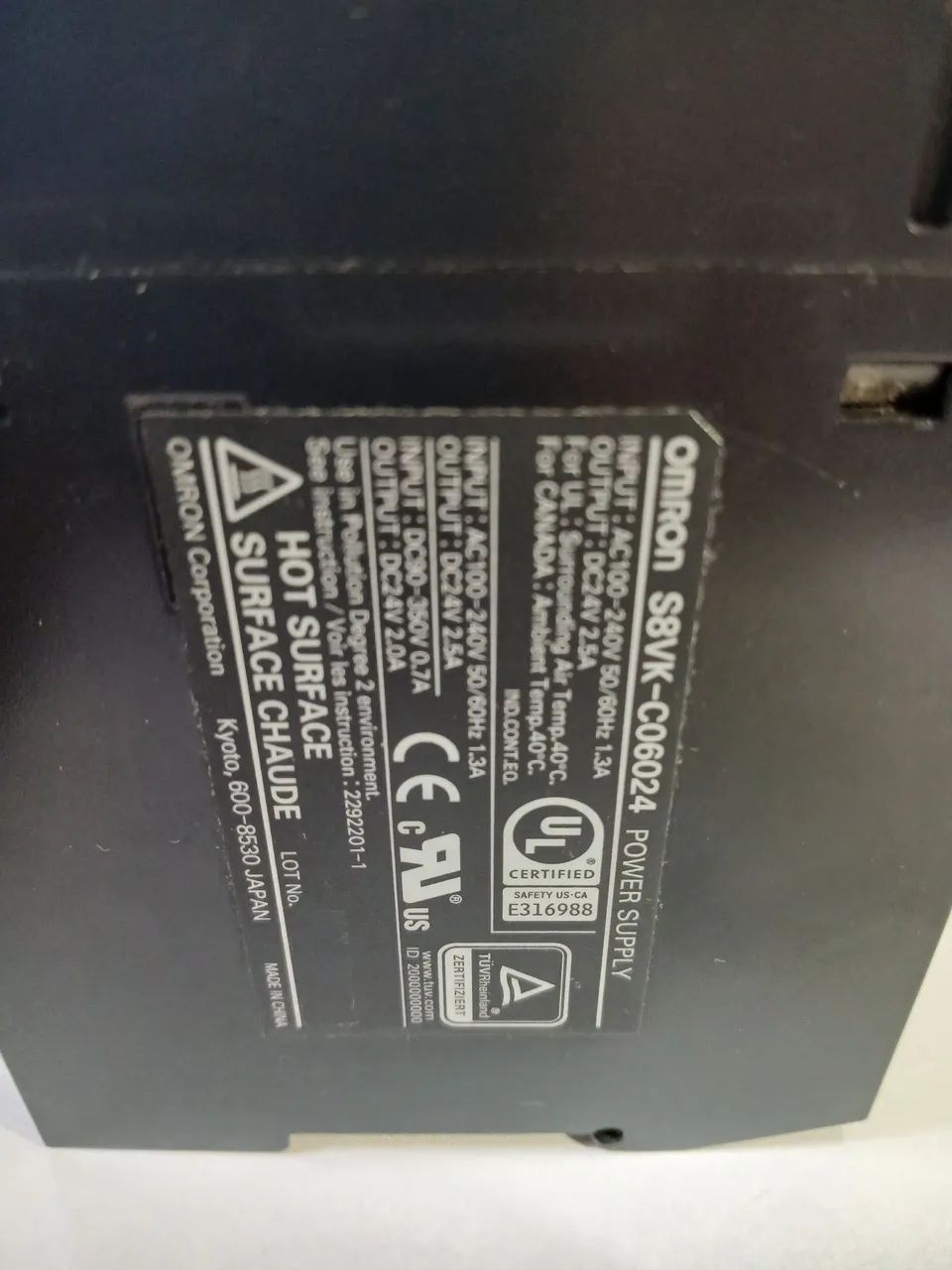 Fonte Omron 24V - Foto 3