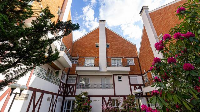 Apartamento à venda com 3 dormitórios em Capivari, Campos do jordão cod:55823