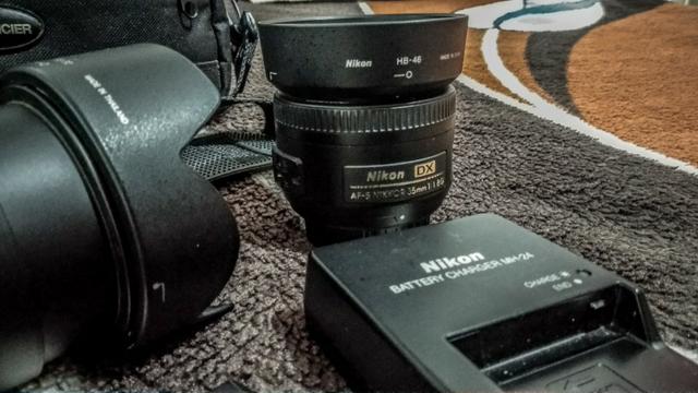 Nikon D5100 + Lente Nikkor 18-105 VR + Nikkor 35mm 1.8 + Bateria Extra - Foto 4