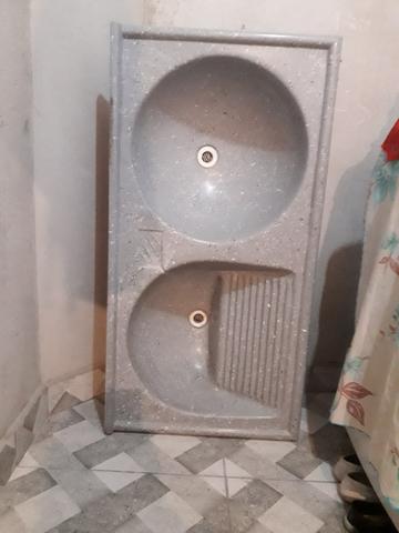 Vendo um tanque duplo Sintético semi novo - Foto 2