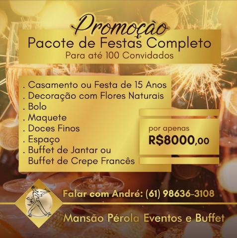 Promoçao Casamentos aniversarios festas