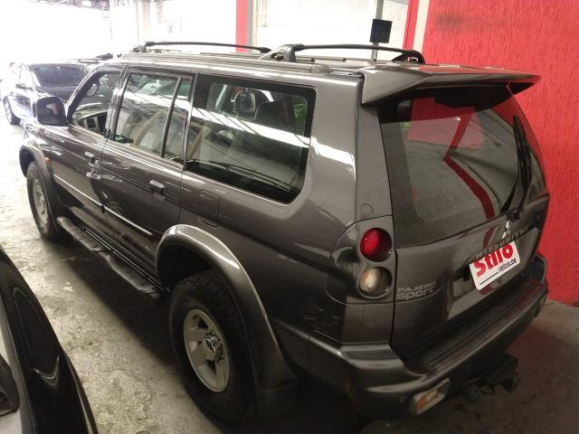 Pajero Sport Hpe 2.8 Diesel Automatica 2004 /2004 Cinza Veja - Foto 7
