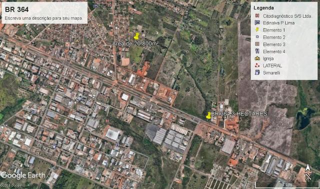 Area de 3hectares br364