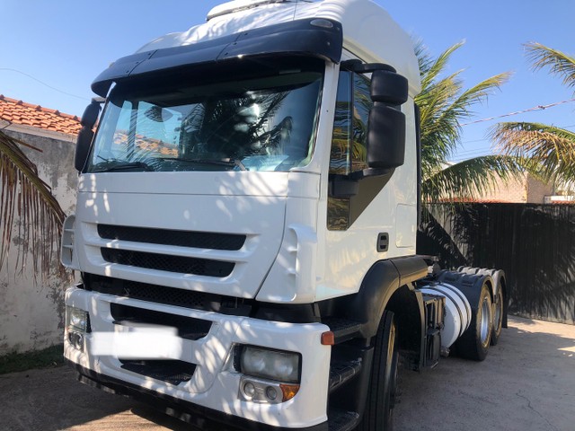 STRALIS 420 TETO ALTO 6X2 ANO 2008 REVISADO