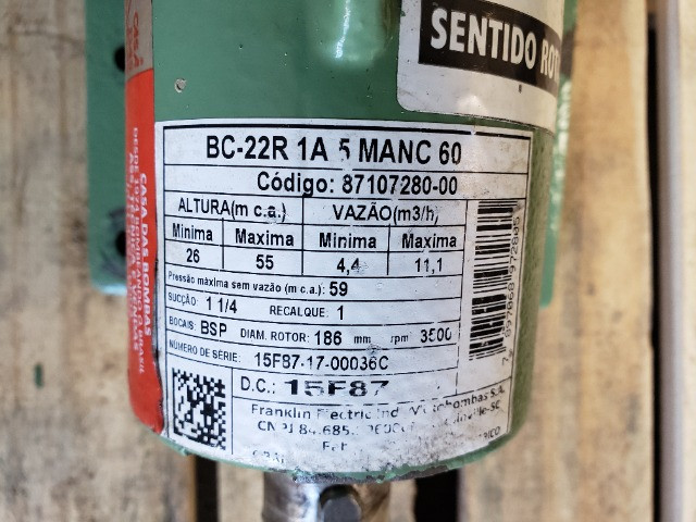 Bomba mancalizada Schneider BC22R 1A - Foto 4
