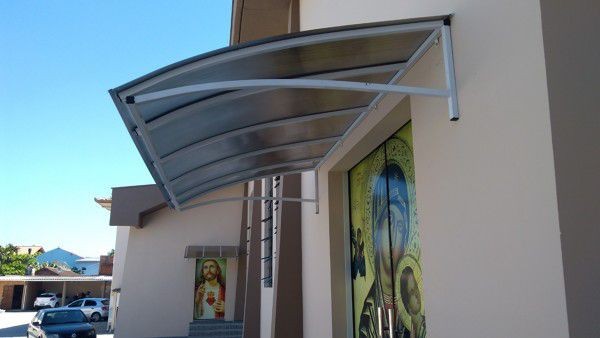 Toldo em policarbonato entre outros  - Foto 2