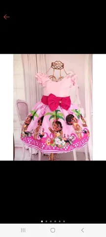 Vestido Moana Baby, Roupa Infantil para Menina Usado 83773397