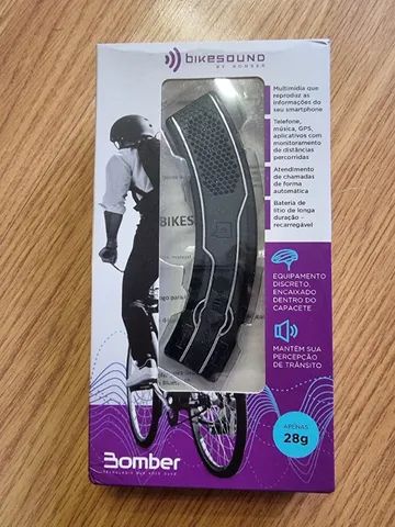 autofalante bluetooth para capacete bomber