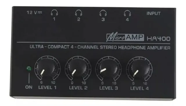 Amplificador De Fones Micro Amp Ha400