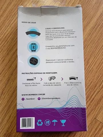 autofalante bluetooth para capacete bomber - Foto 2