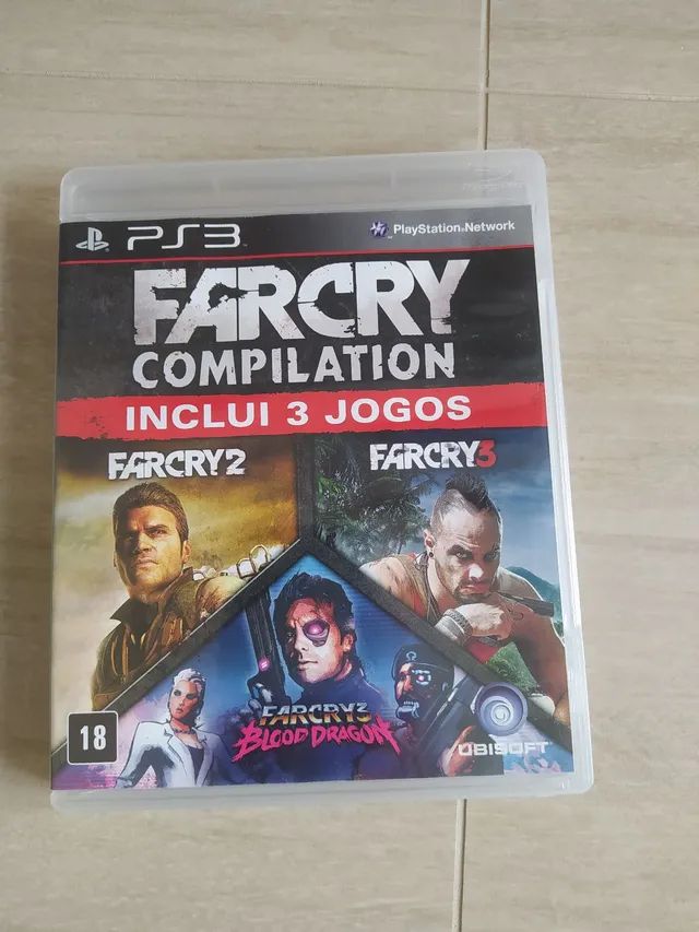 Usado: Jogo Far Cry Compilation (Far Cry 2 + Far Cry 3) - PS3 em