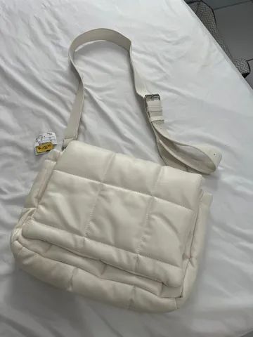 Bolsa Satinato Branca Nova