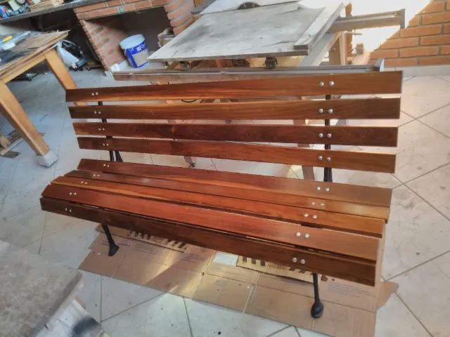 lindo banco para jardim áreas novo - Foto 2