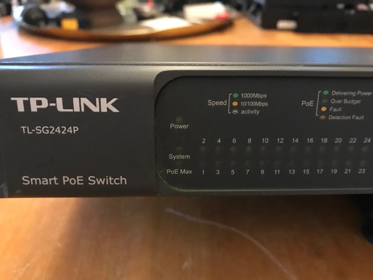Switch POE 24 Portas Gigabit - Foto 2