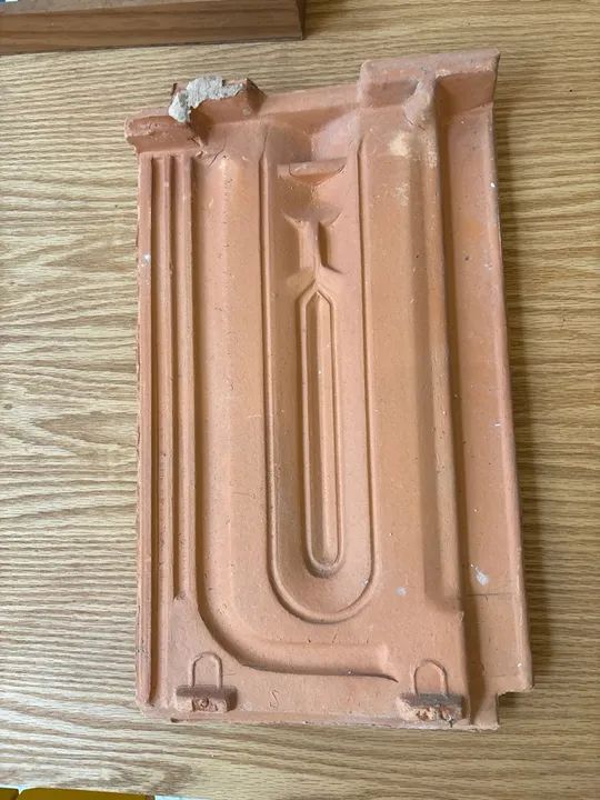 Telhas de barro francesas novas 