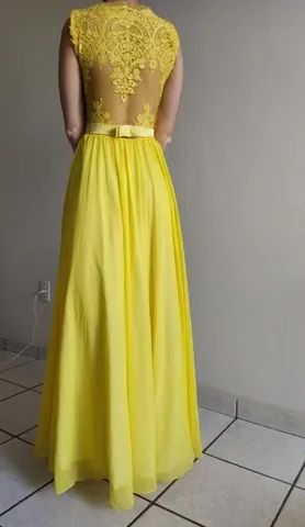 Vestido amarelo aluguel  - Foto 2