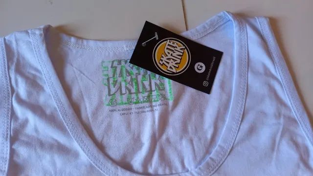 Camiseta Regata Skate Drink Tamanho G - Foto 4