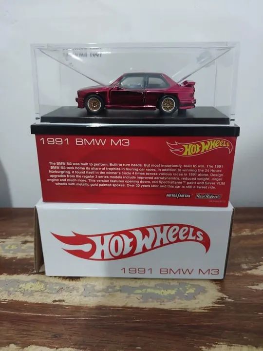 Hot Wheels RLC 1991 factory BMW M3