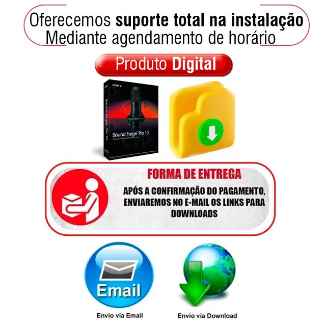 Sound Forge Pro 10 Editor De Áudio Completo - Foto 2